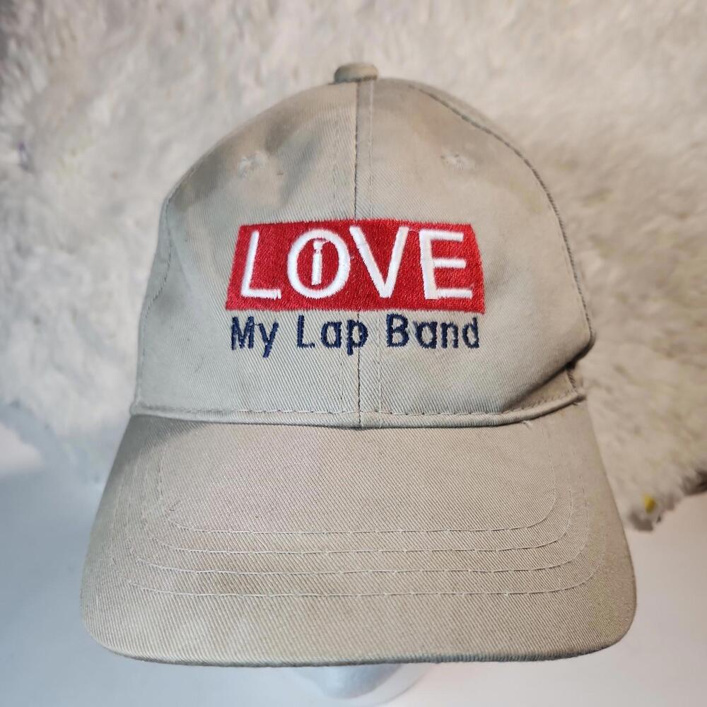 I LOVE MY LAPBAND Dad Hat Baseball Cap Vintage Health Lifestyle Surgery Lap Band